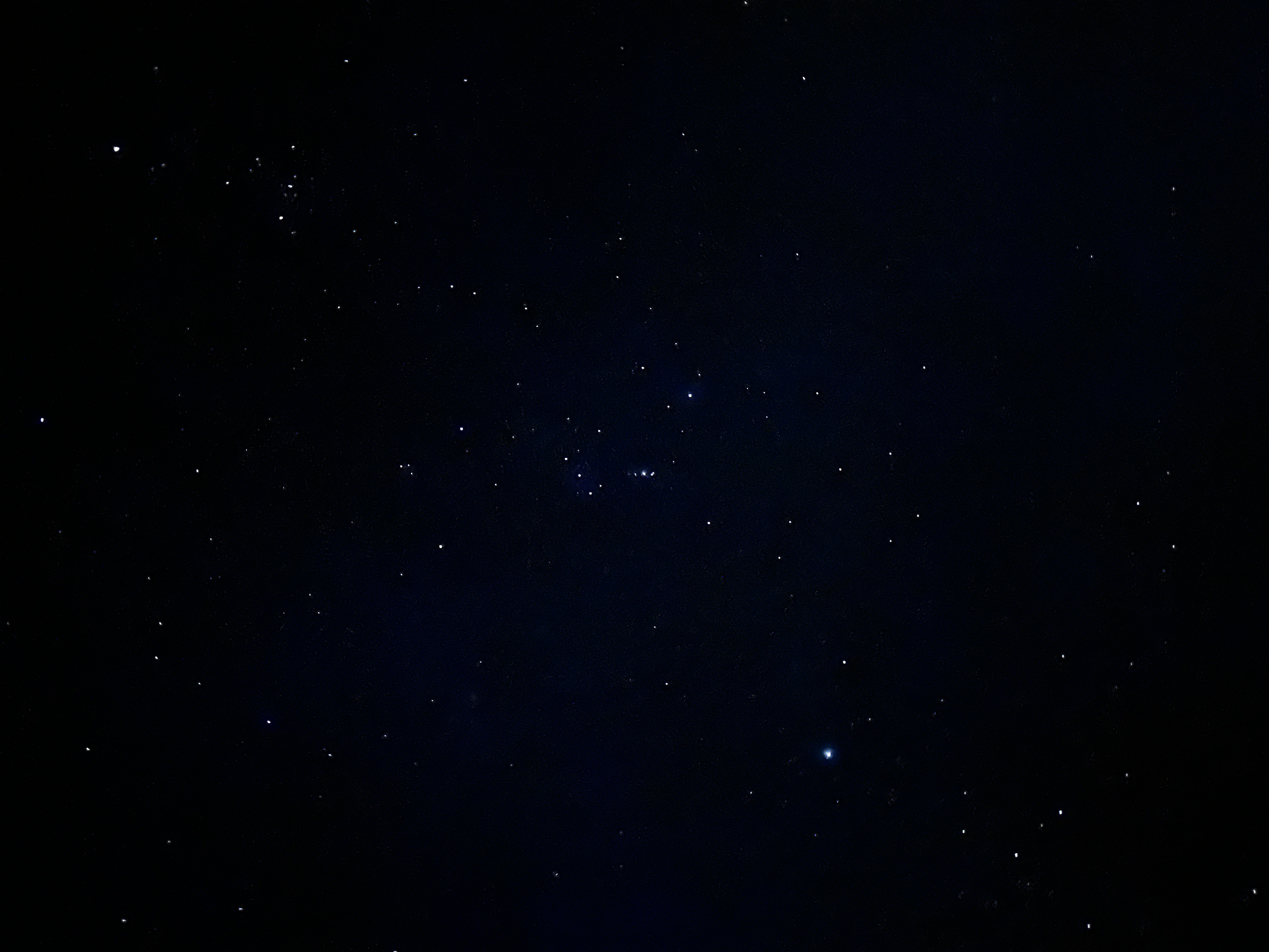 Photo of the night sky
